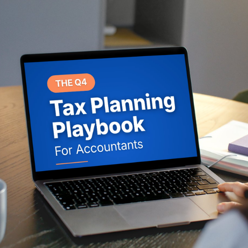 Learn more about The Q4 Tax Planning Playbook for Accountants