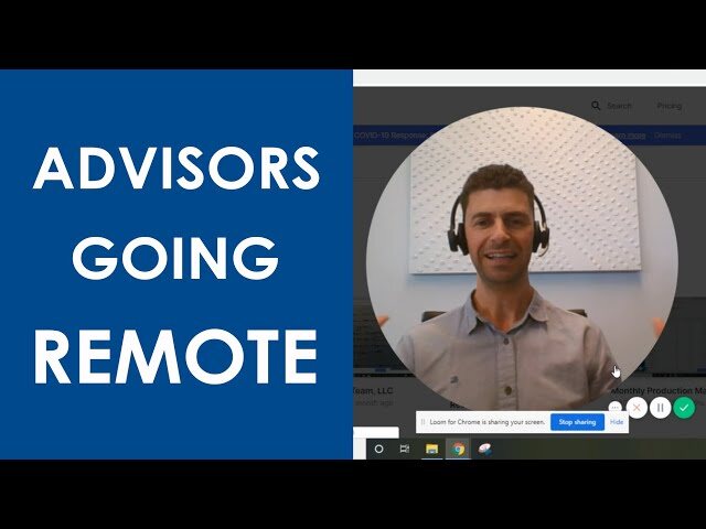 Watch the Tips for Remote Financial Advisors video