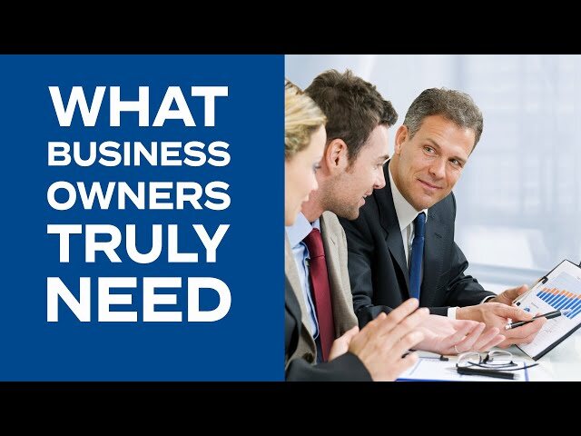 Watch the What Business Owners Need from Financial Advisors video