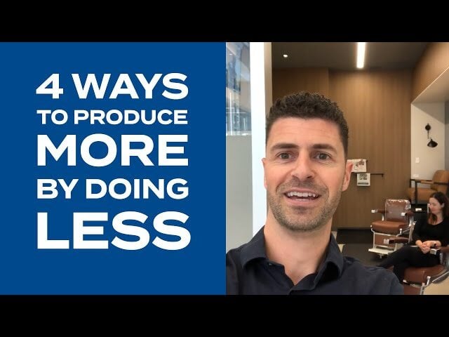 Watch the 4 Ways to Produce More by Doing Less video