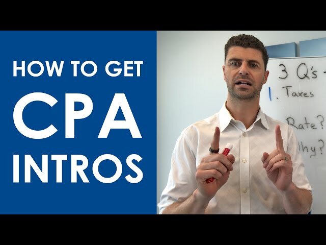 Watch the How Advisors Get CPA Connections video