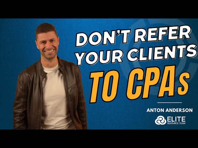 Watch the Why Good CPAs Don't Want Referrals From Financial Advisors video