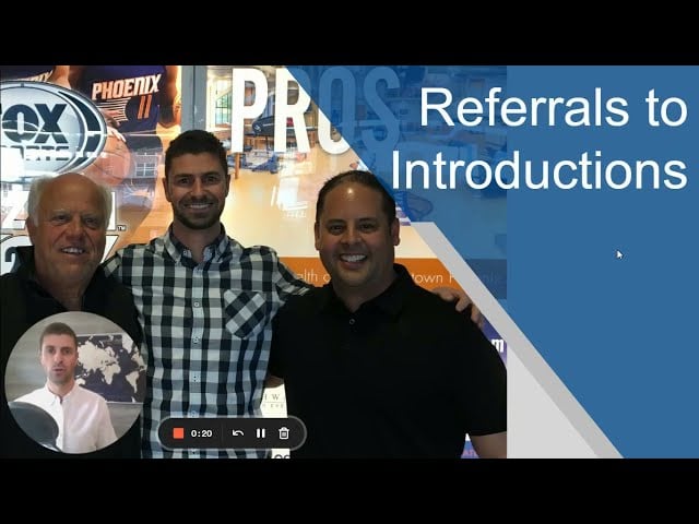 Watch the Referrals vs Introductions for Advisors video