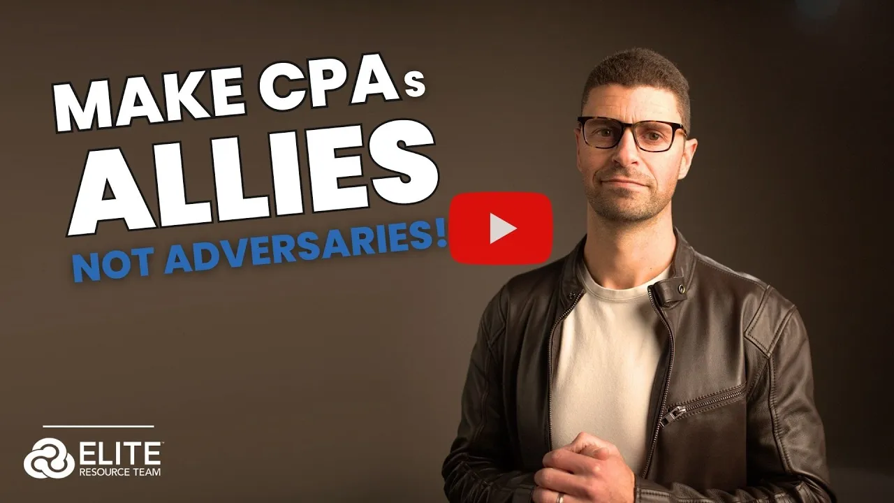 ADVISORS - Learn How To Make CPAs Your Allies NOT Adversaries!