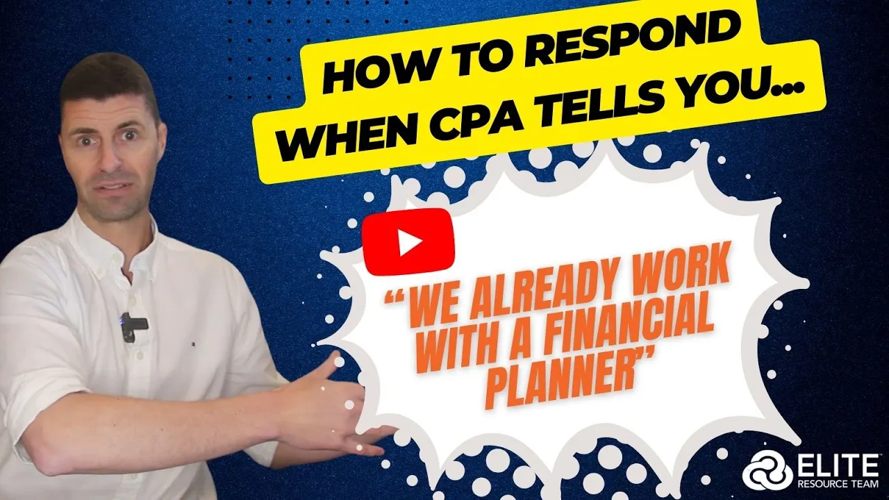 Advice for Advisors Looking to Work With CPAs [Anton Anderson, CEO of Elite Resource Team]